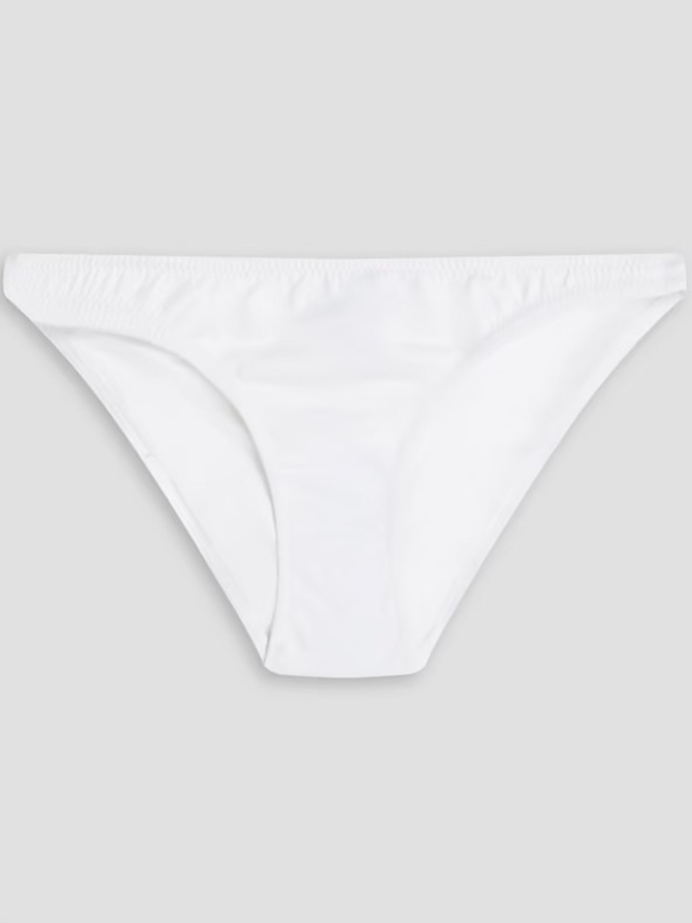 NWT Melissa Odabash ‘Ibiza Low-Rise Bikini Briefs’ in White Size 6